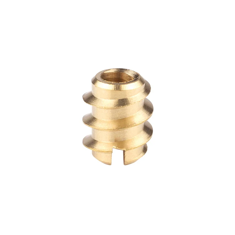 SNOLI inschroefbare messing inzetstukken 11 mm, 100 stuks.