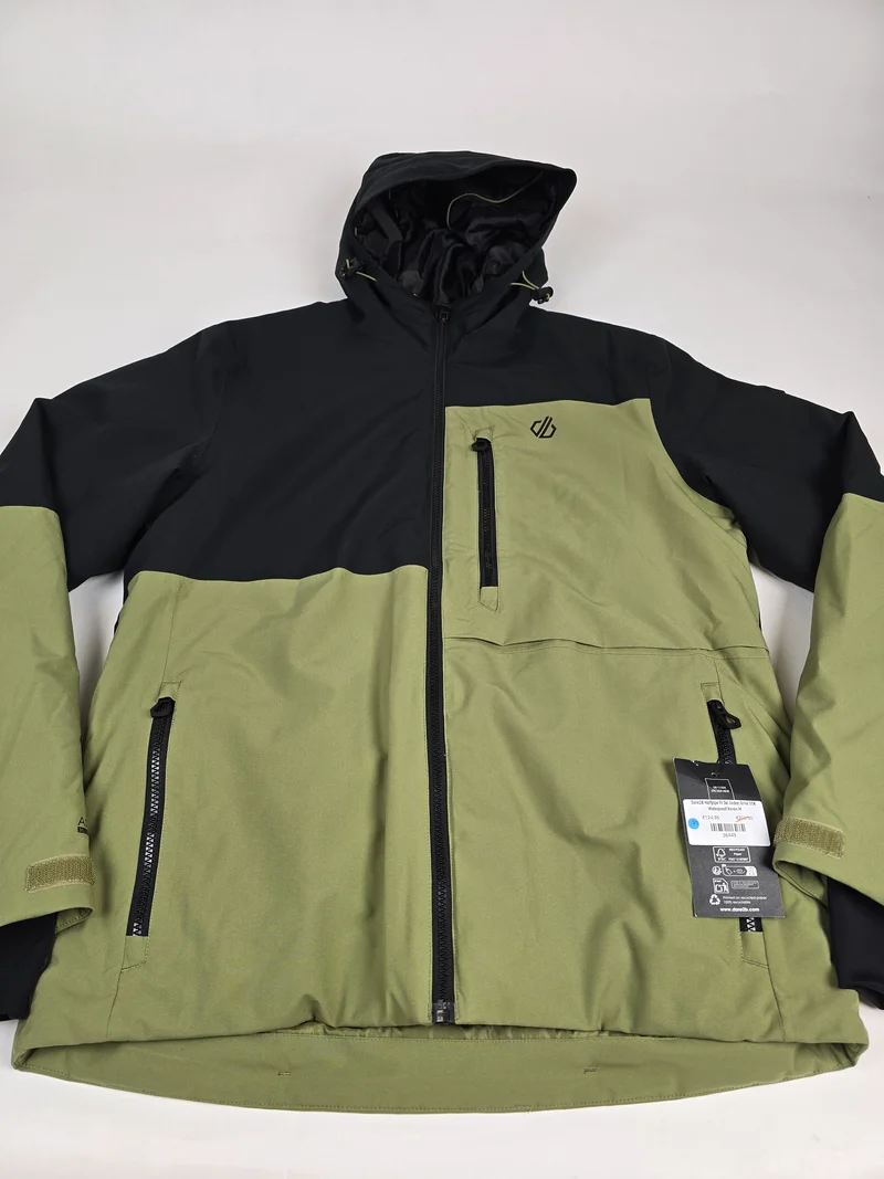 Dare2B Halfpipe IV Ski Jacket Olive 35K Waterproof Heren M