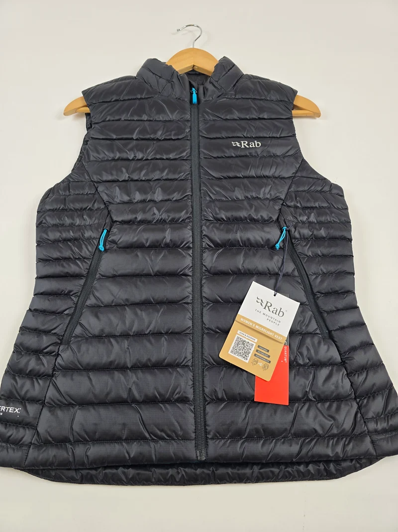 Rab Microlight Vest Wmns Black Dames S
