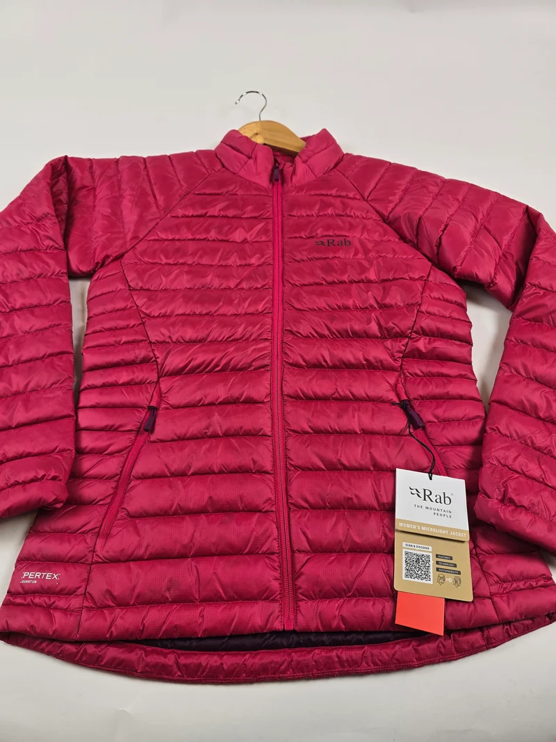 Rab Microlight Jacket Wmns Watermelon Dames M