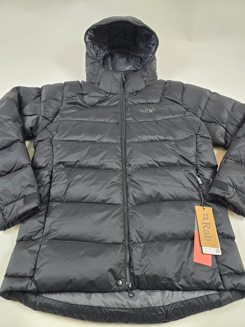 Rab Ascent Jacket Black Heren Medium