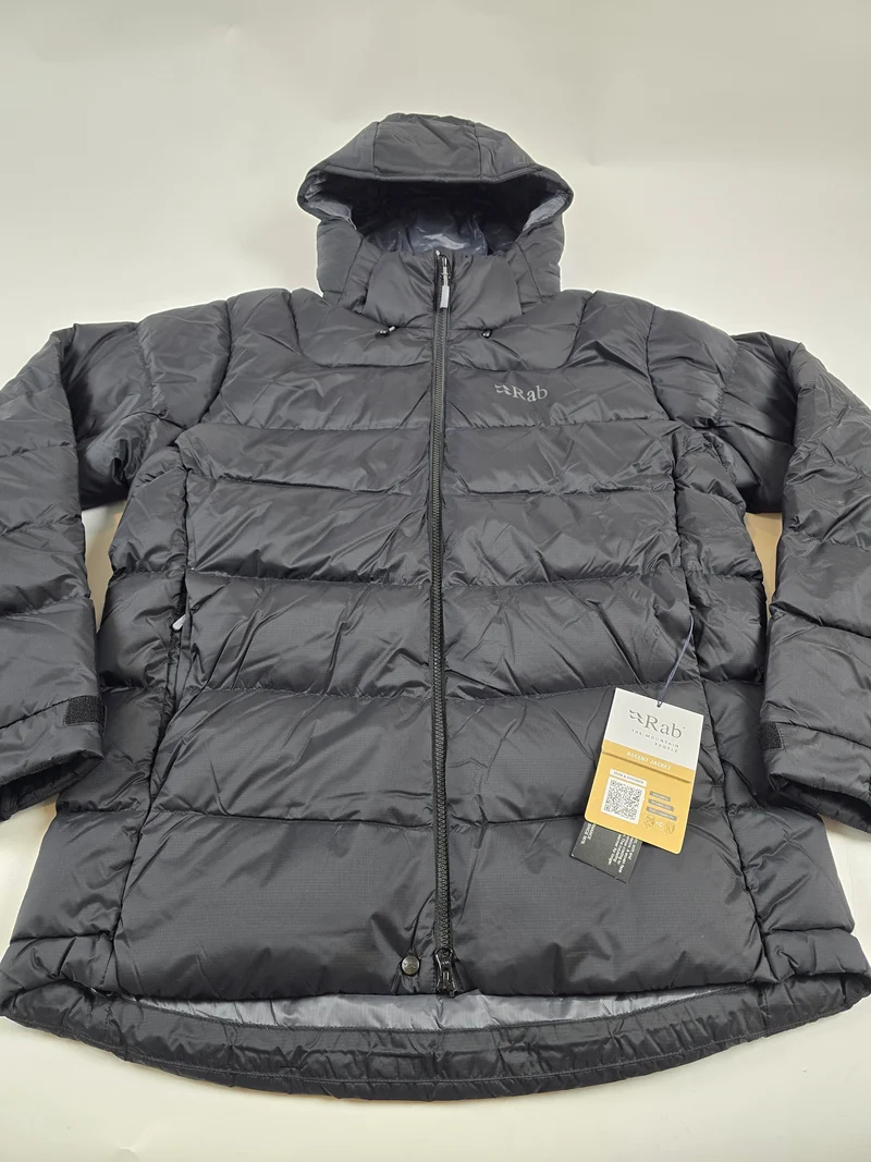 Rab Ascent Jacket Black Heren Large