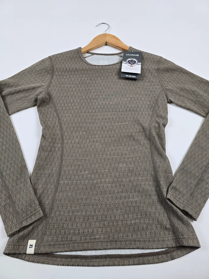 Ulvang Twin Base Crew Sand Stone Womens S