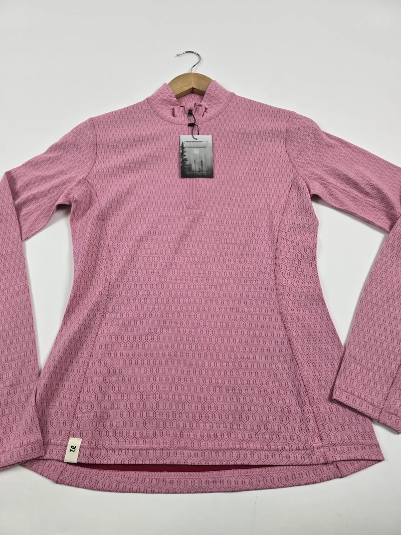 Ulvang Half Zip Merino Pink Womens S