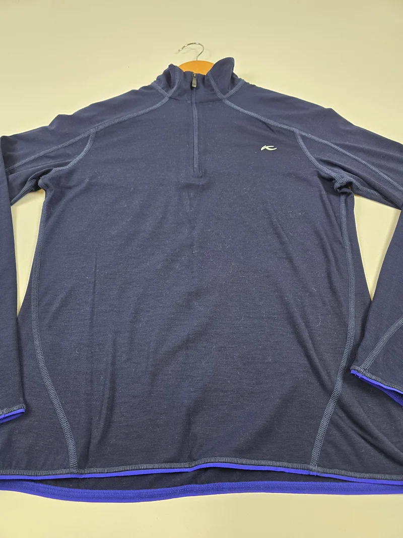 Kjus Trace Half Zip Fleece Blauw Dames L