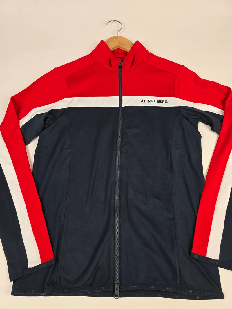 J.Lindeberg Jarvis Midlayer Barbados Cherry Heren S