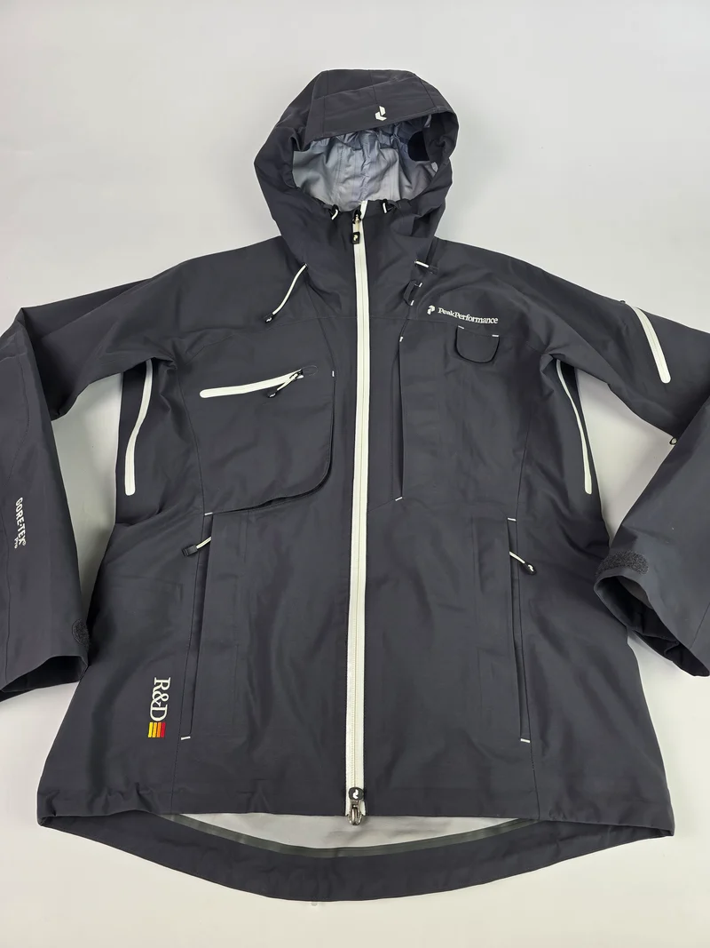 Peak Performance Goretex Pro Hardshell Zwart Heren XS