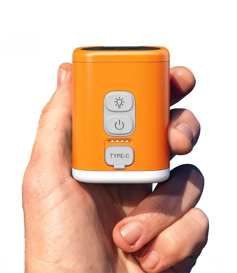 RoosCamp Air Master SL – compacte elektrische luchtpomp met campinglamp en muggenwerende functie