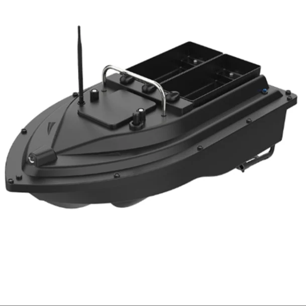 Voerboot met Dubbele Voerbak & Fluistermotor – 3 kg Draagvermogen | Inclusief Accu & Batterijen