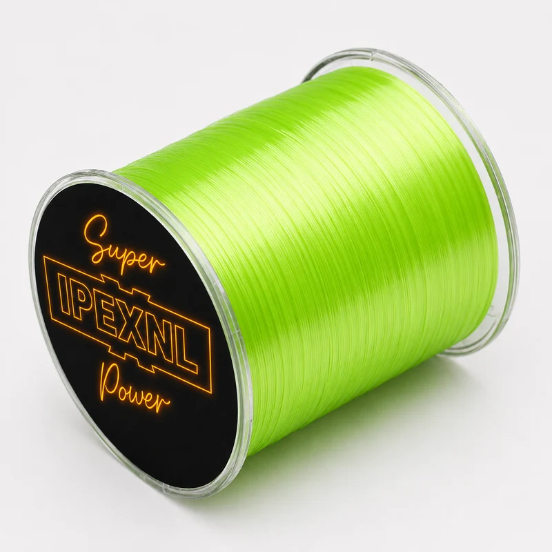 Ipexnl Nylon Vislijn - 500m Geel - 0.32mm - Extra Sterk (10.5kg) - Voor Zoet- en Zoutwater