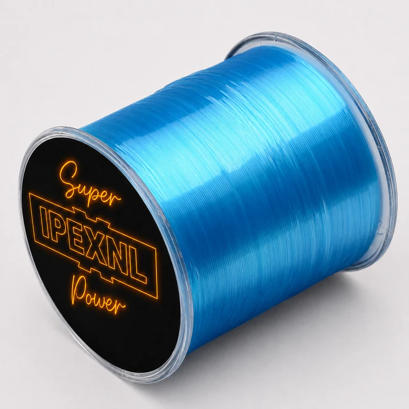 Ipexnl Nylon Vislijn - 500m Blauw - 0.32mm - Extra Sterk (10.5kg) - Voor Zoet- en Zoutwater