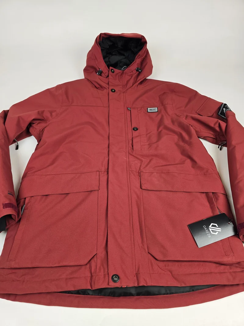 Dare2B Twin Tip II Ski Jacket Rustic Red Heren M