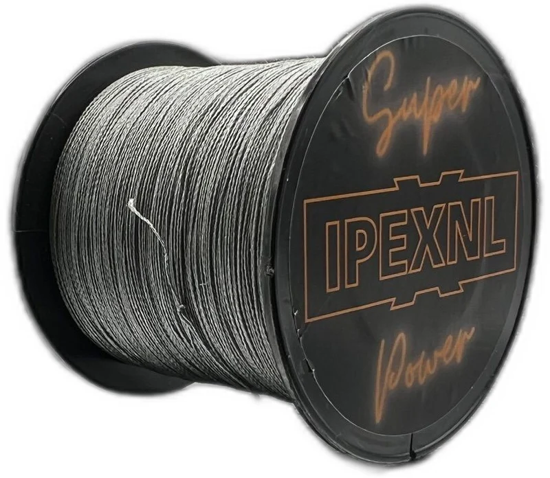 IPEXNL Super Power 4 PE Gevlochten Vislijn – 500m | 13.6kg | 0.26mm – Zwart type 2.5