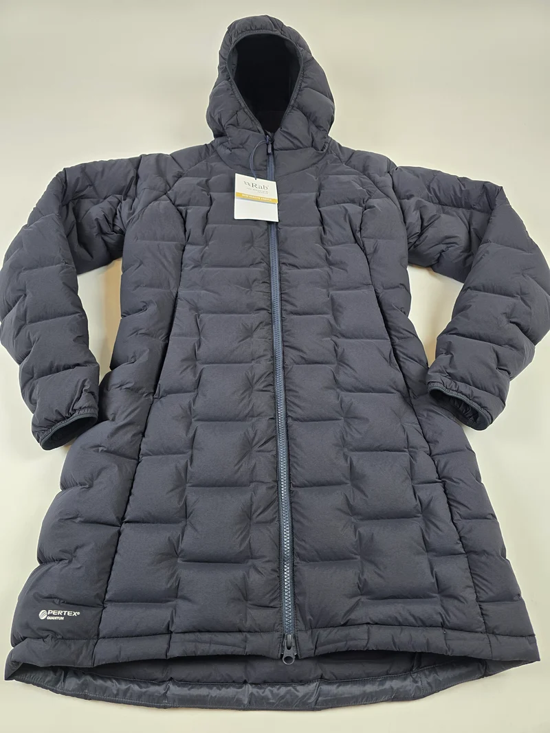 Rab Stretch Down Parka Black Wmns 10