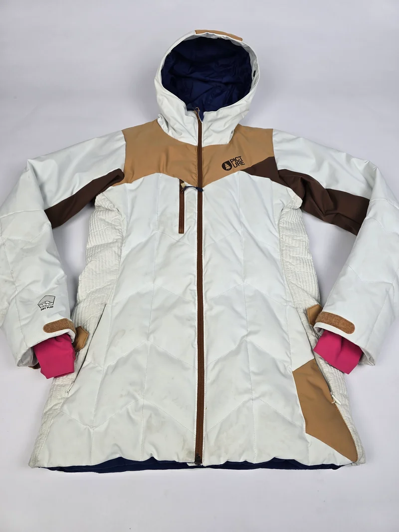 Picture Organic Clothing Skijas Wit Bruin Dames XS