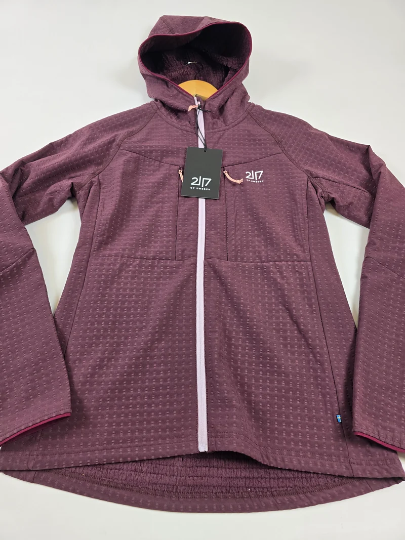 2117 of Sweden Mellom softshell jacket Wine red Dames S