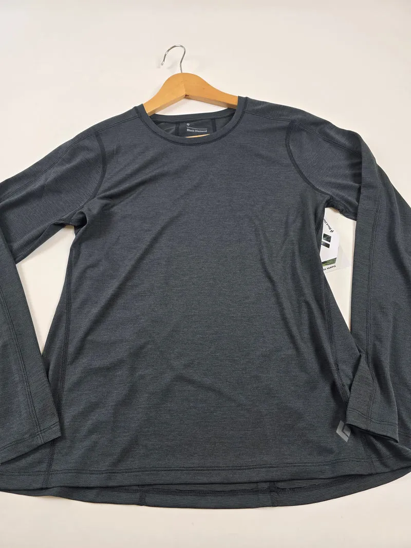 Black Diamond W Lightwire LS Tee Black Dames S