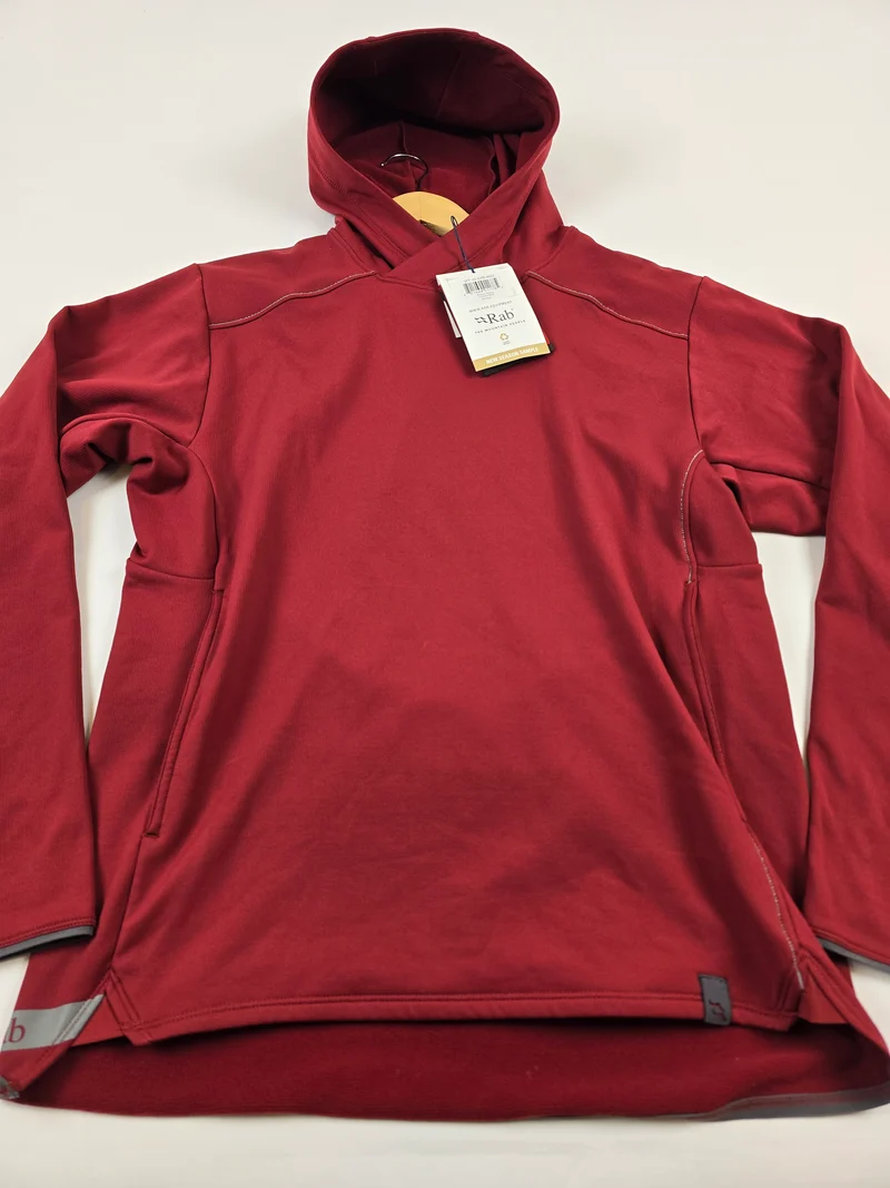 Rab Radian Hoody Oxblood Red Heren M
