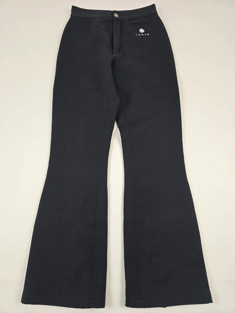 Lutha Skibroek softshell zwart XS