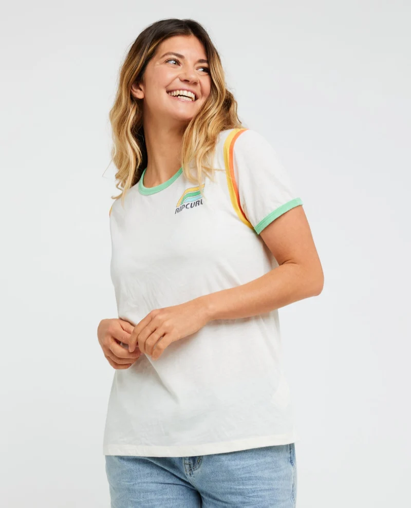 Surf Side Ringer Tee