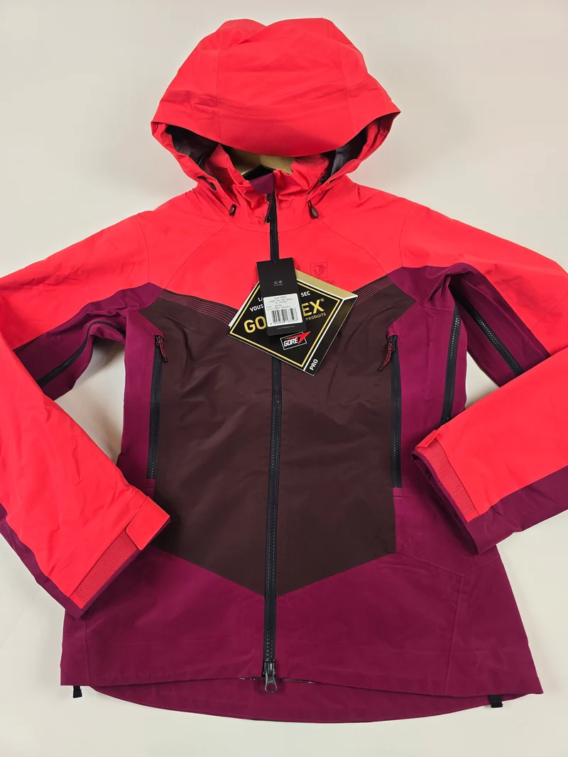 Blackyak Goretex Pro hardshelljas Paars Nieuw Dames XS
