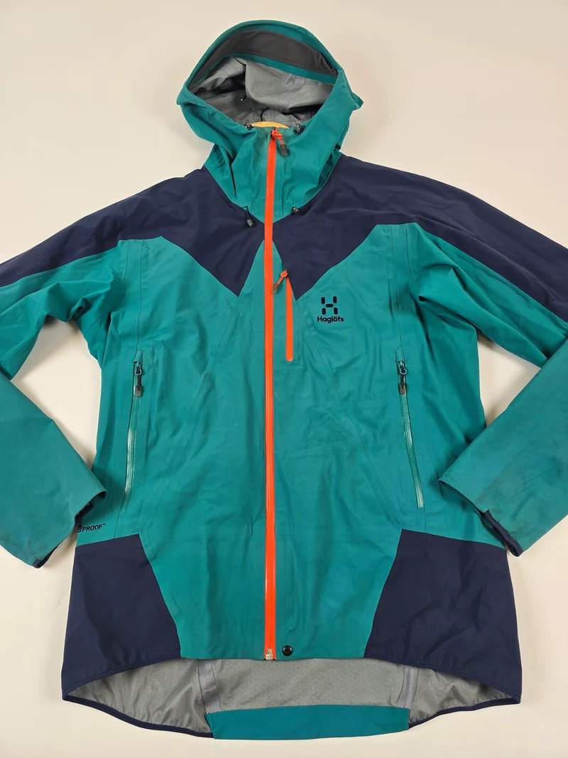 Haglöfs LIM Touring Jacket Shell Blauw Oranje Heren M