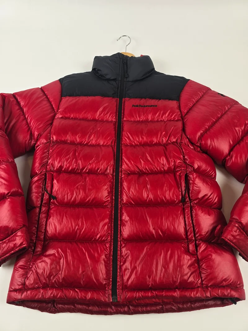 Peak Performance Frost Down Rood Zwart Nieuw Heren S