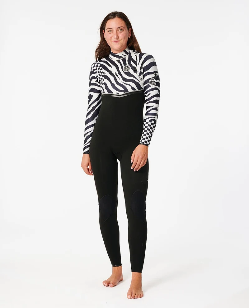 Women Ebomb 3/2 Zip Free Sublimed Wetsuit