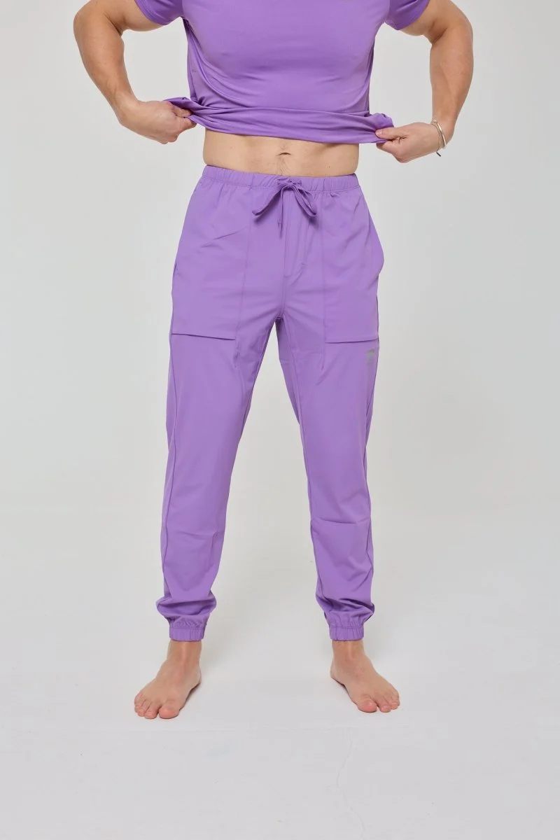 Elite Everyday Activewear Joggers - Purple