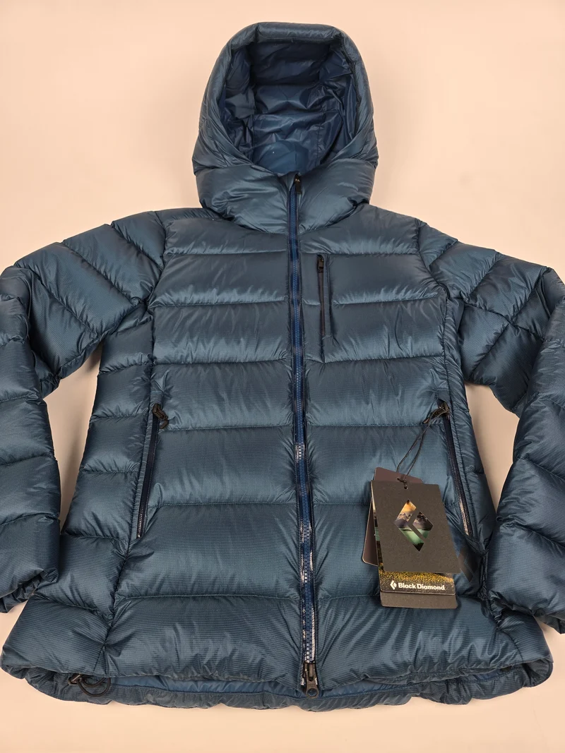Black Diamond Vision Down Parka Blauw Dames S