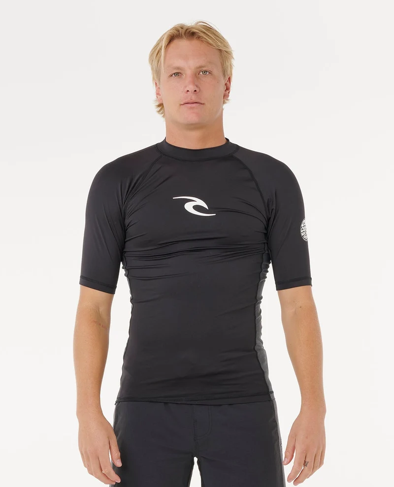 Waves Icon UPF Performance Short Sleeve Rash Vest