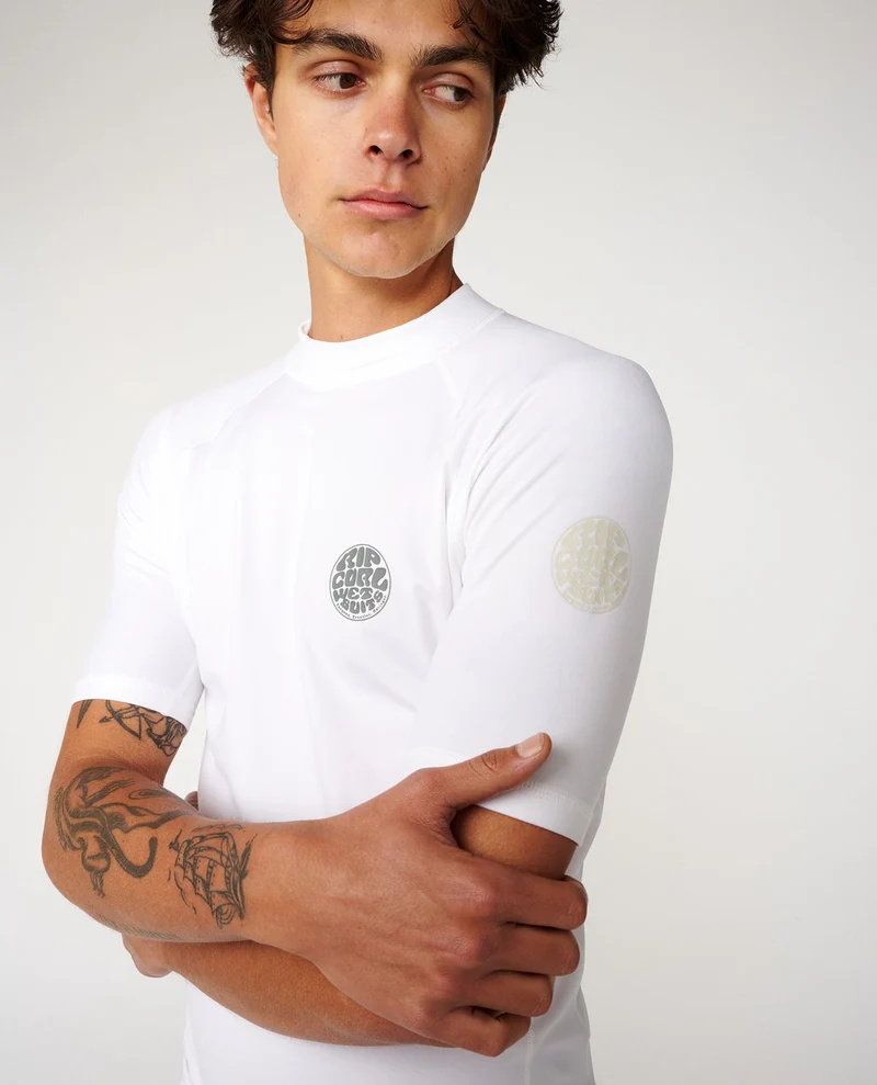 Icons UPF Brushed Short Sleeve Rash Vest