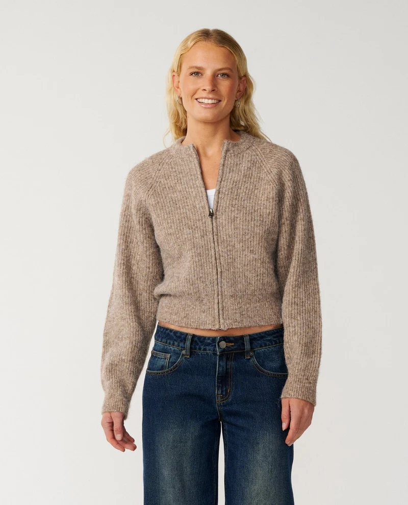 Venture Zip Thru Cardigan