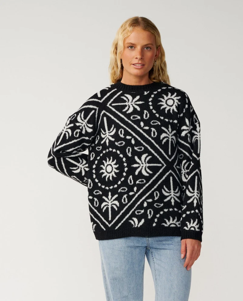 Bossa Nova Bandana Knit Crew
