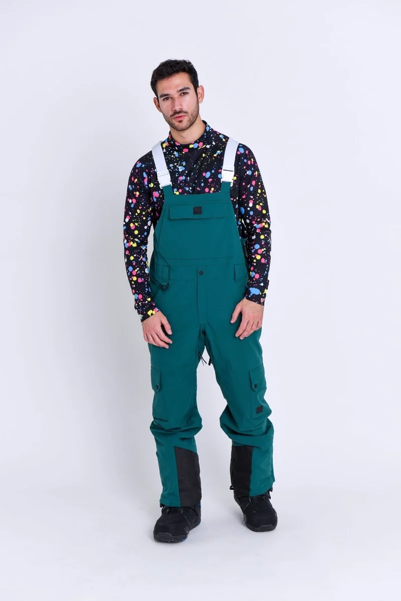 Yeh Man Bib Pant - Forest Green
