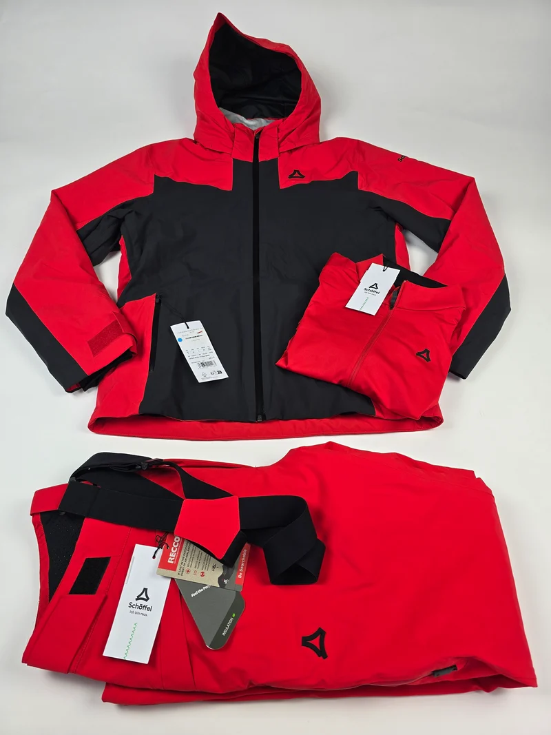 Schöffel Ski Set Trifex - scarlet red 50 M