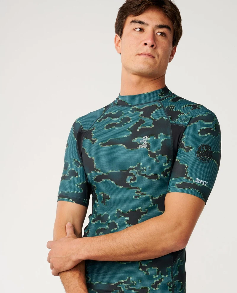 Search Series UPF Performance Short Sleeve Rash Vest