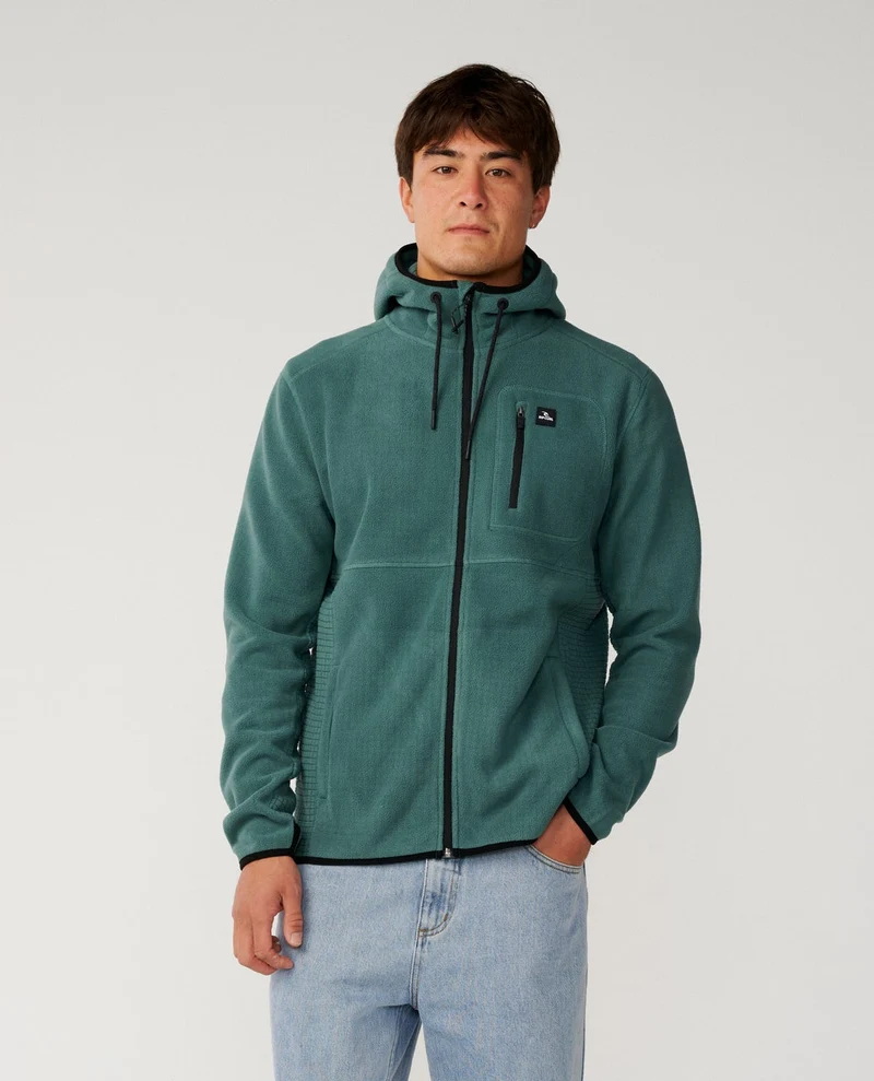 Departed Polar Fleece Zip Through Jacket
