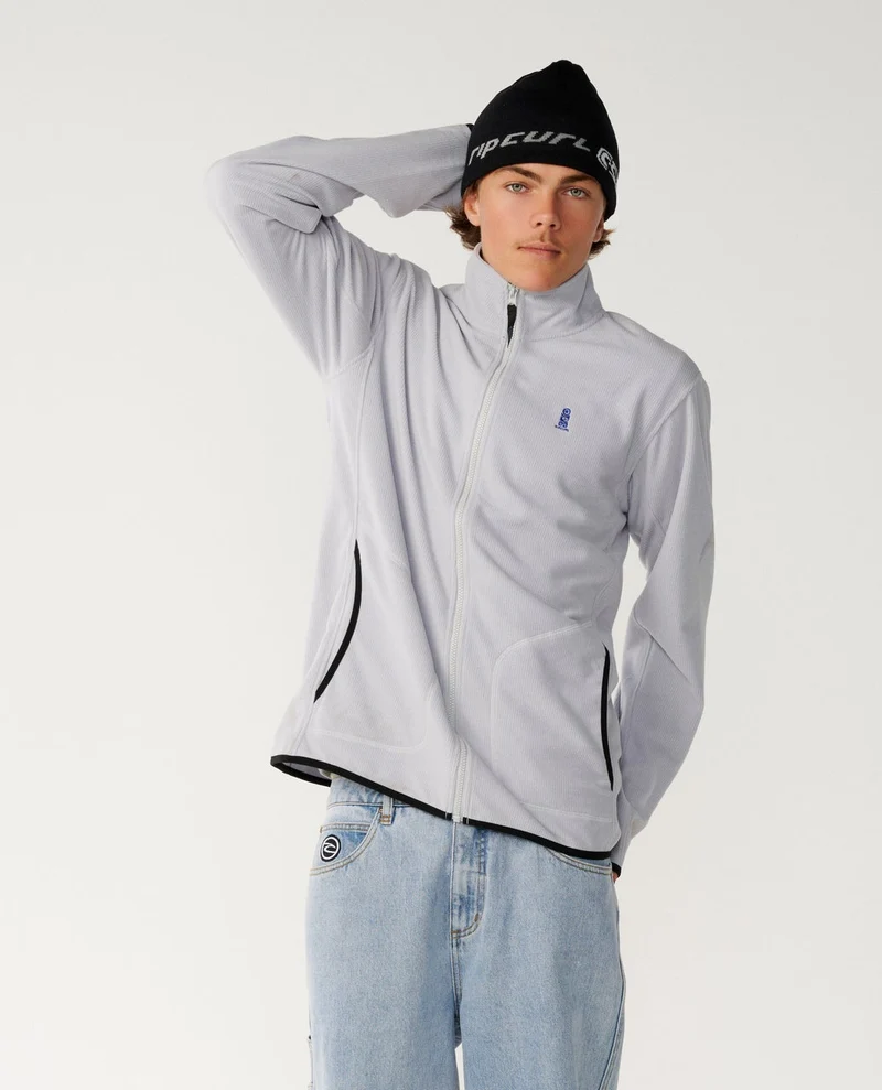 Search Series Polar Zip Thru Crew Fleece