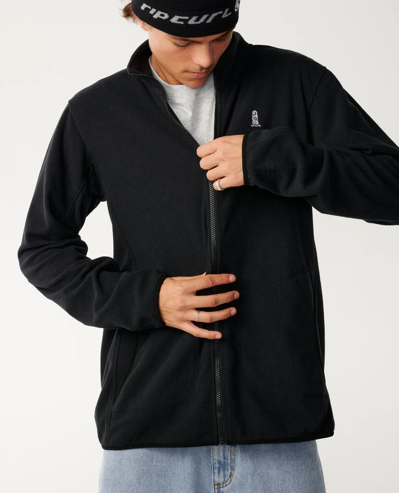 Search Series Polar Zip Thru Crew Fleece
