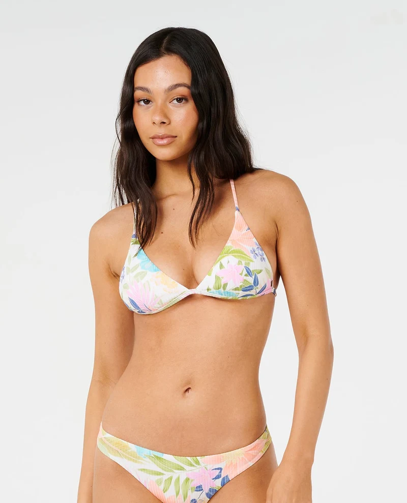 Catalina Island Cross Back Triangle Bikini Top