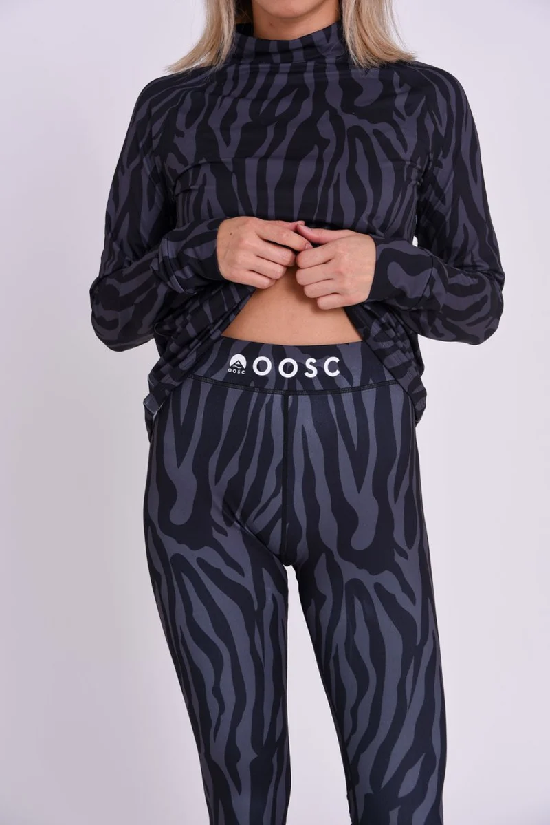 Baselayer Leggings - Black Tiger Women's