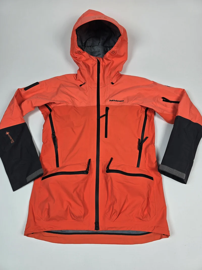 Peak Performance Vislight Goretex Pro Jacket Oranje Dames S