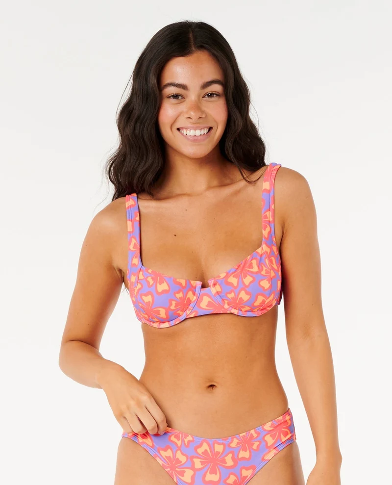 Neon Isles D-E Balconette Bikini Top