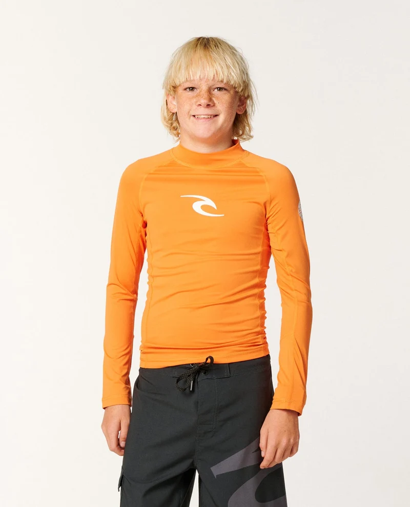 Waves UPF Long Sleeve Rash Vest Kids