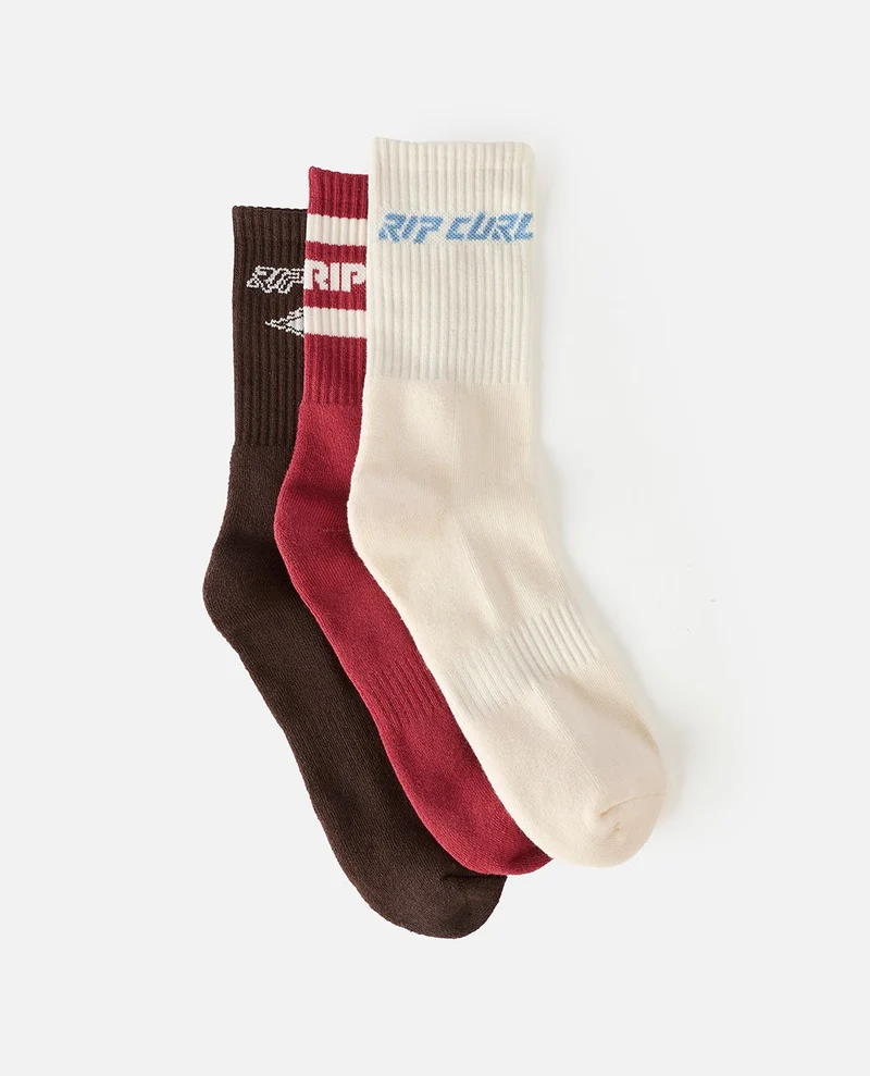 Icons Of Surf 3-Pack Socks