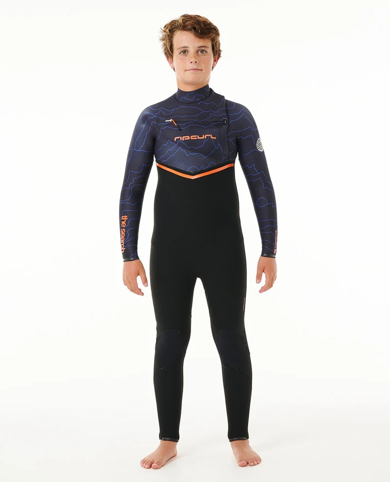 Kids Flashbomb 4/3 Chest Zip Wetsuit