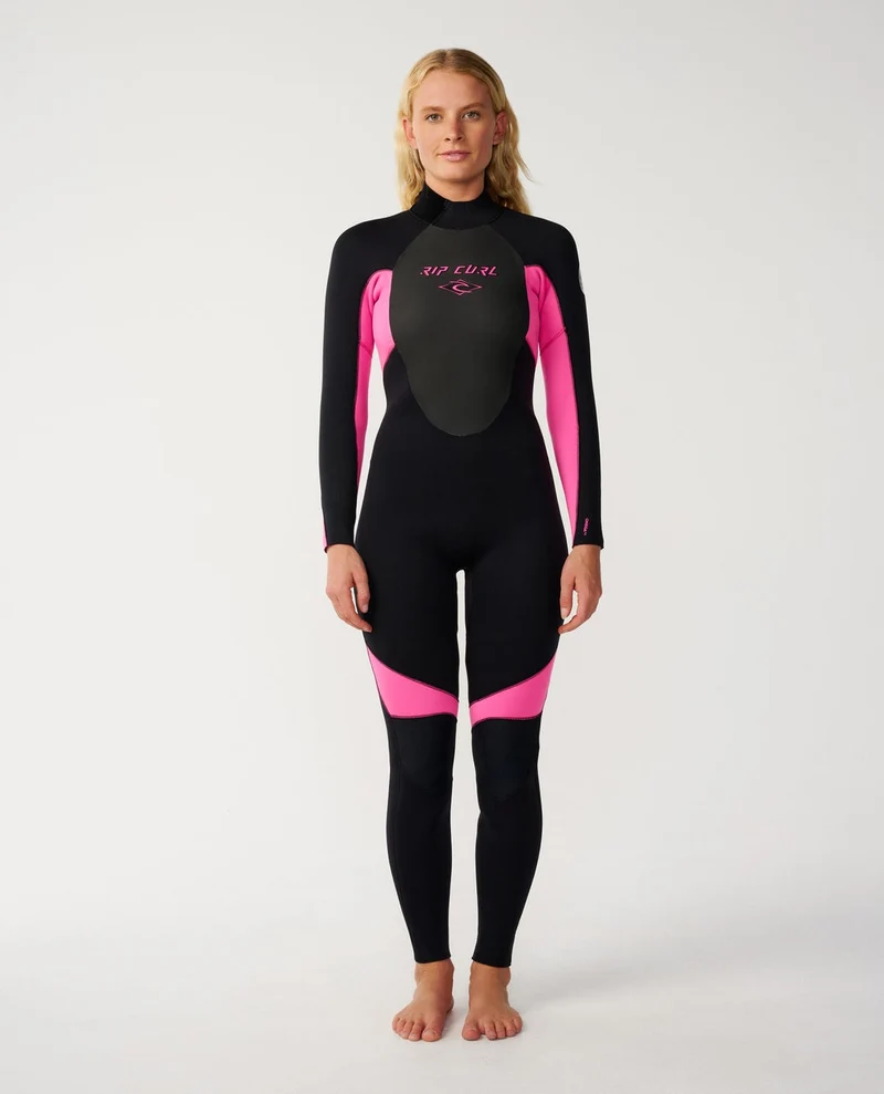 Womens Omega 3/2 Back Zip Wetsuit