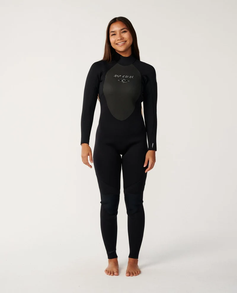 Womens Trad Back Zip 3/2 Wetsuit