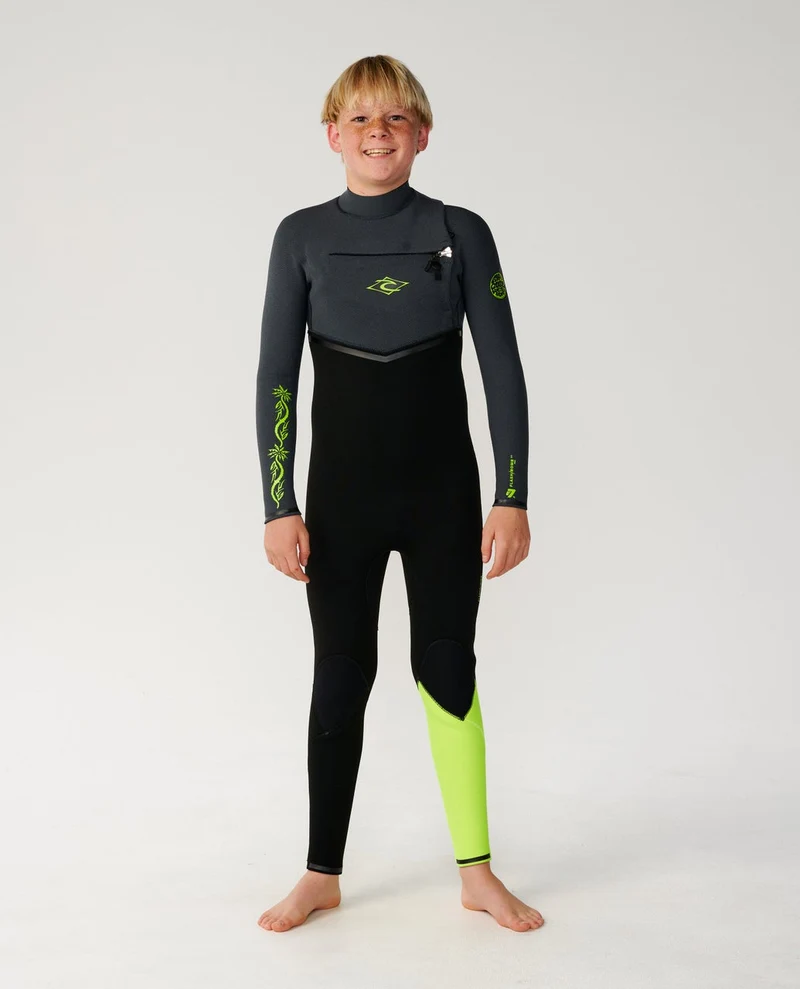 Flashbomb Pro 4/3 GB Chest Zip Fullsuit Wetsuit - Kids